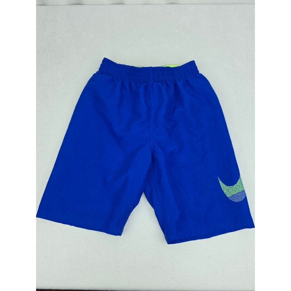 Nike Boy's Athletic Shorts with Accent Swoosh Size XL Blue AP-3540